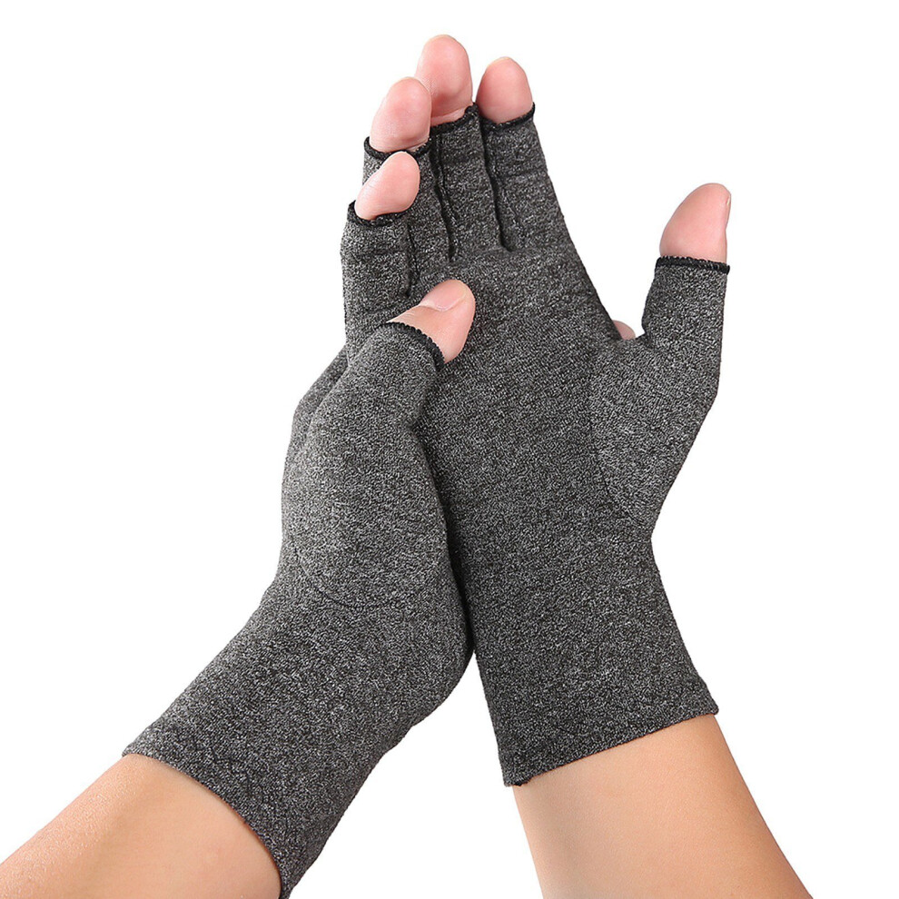 (Black, S) Arthritis Compression Gloves Health Care Nursing