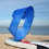 (Red) 42 inch Foldable Kayak Boat Wind Sail 5
