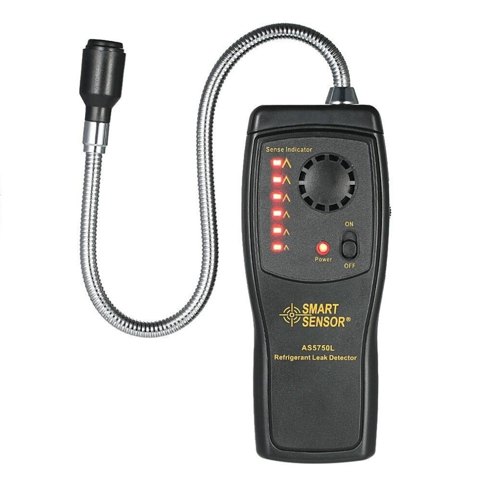 Hand-held CFCs HCFCs HFCs Halogen Gas Detector Refrigerant Air Conditioning Freon Leak Tester