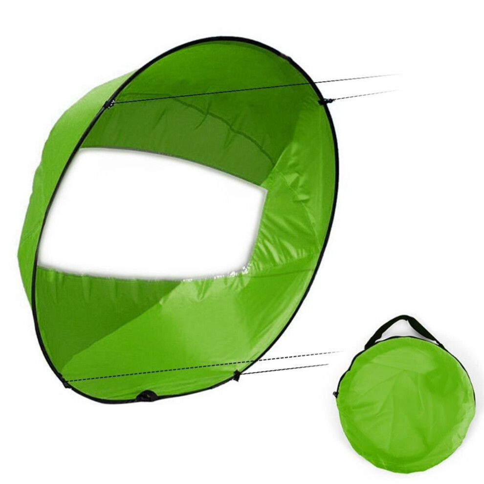 (Green) 42 inch Foldable Kayak Boat Wind Sail