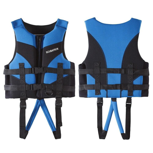 (Blue, M) Kids Life Jacket Children 1
