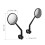 2 PCS Rearview Mirrors Rear View Glass 7