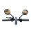 2 PCS Rearview Mirrors Rear View Glass 8