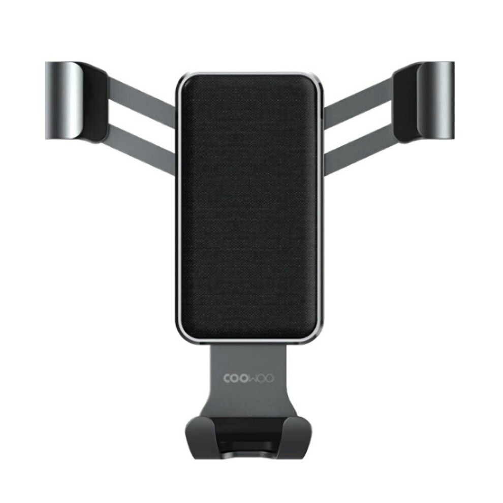 (Grey) Car Phone Stand Gravity Sensor Holder One-handed Operation