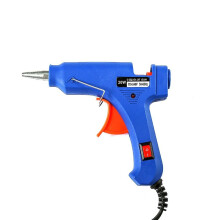 (Blue, US) 20W 100V-240V High Temperature Hot Melt Glue Guns Automatic Heating Power Fast Heat Tool
