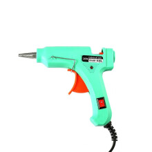 (Green, US) 20W 100V-240V High Temperature Hot Melt Glue Guns Automatic Heating Power Fast Heat Tool