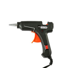 (Black, EU) 20W 100V-240V High Temperature Hot Melt Glue Guns Automatic Heating Power Fast Heat Tool