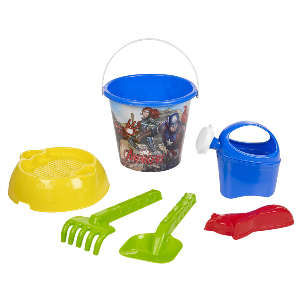 (Marvel: Avengers ) Disney Marvel Beach Bucket & Spade Toy Set Sandbox