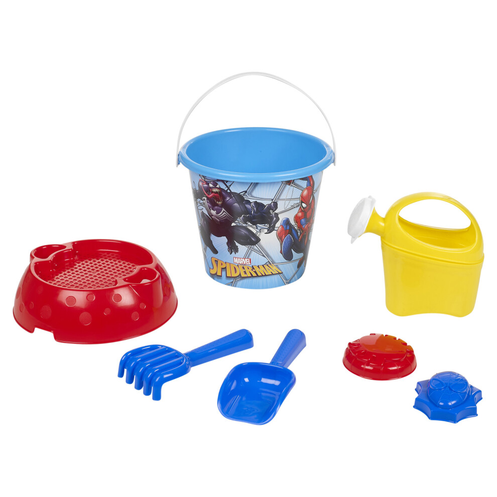 (Marvel: Spider-Man ) Disney Marvel Beach Bucket & Spade Toy Set Sandbox