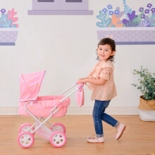 Olivia's Little World Twinkle Stars Deluxe Baby Doll Stroller Pram