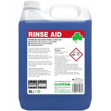 Clover Premium Rinse Aid Additive ~ 2 x 5 Litre
