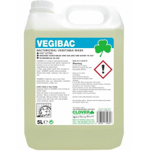 Clover Vegibac Bactericidal Vegetable Wash ~ 2 x 5 Litre