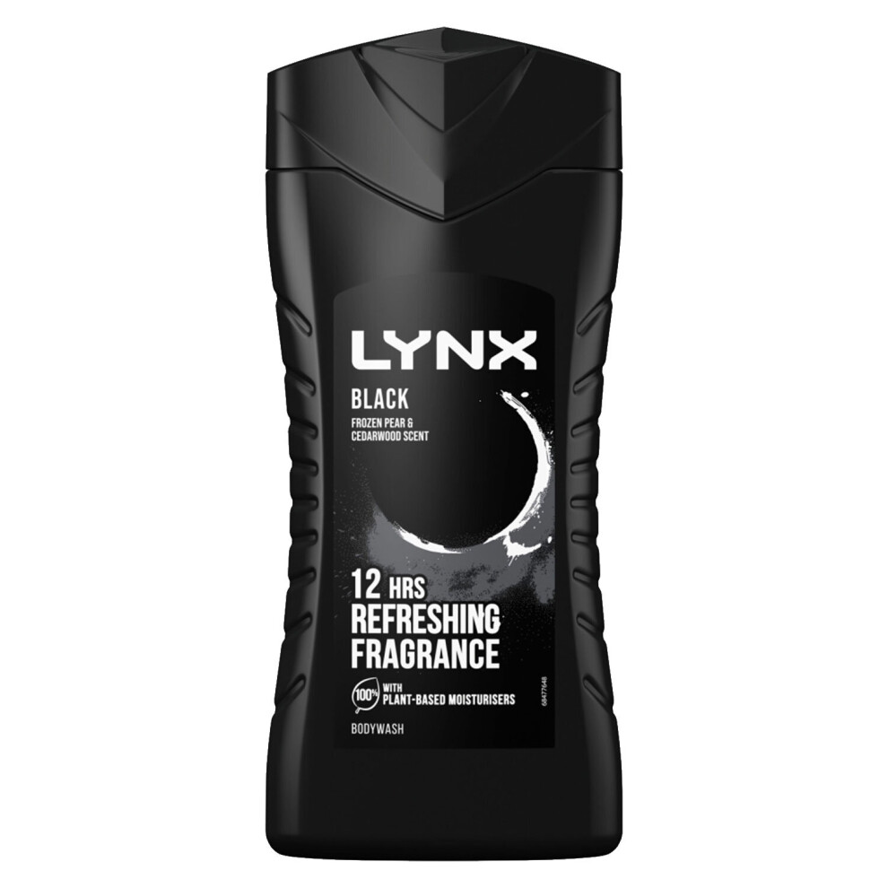 Lynx 12Hr Refreshing Black Frozen Pear & Cedarwood Body Wash 225ml