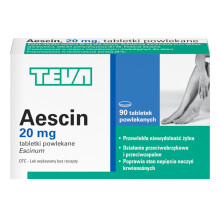 AESCIN - 90 tablets The drug for venous insufficiency
