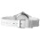 Sekonda Ladies White Stone Set Silicone Strap Watch 3