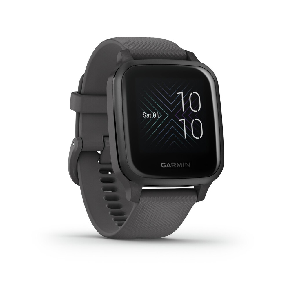 Garmin Venu Sq Smart Watch - Shadow /Slate Bezel Grey