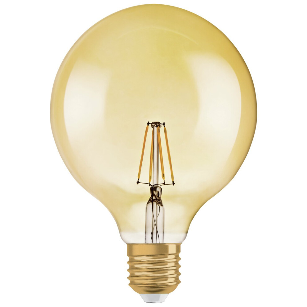 Osram Vintage 1906 3W LED Warm White Globe Bulb