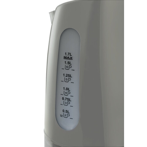 Cookworks Plastic Illuminated Kettle - Grey 1