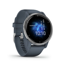 Garmin Venu 2 GPS Smart Watch - Silver / Granite Blue - Refurbished