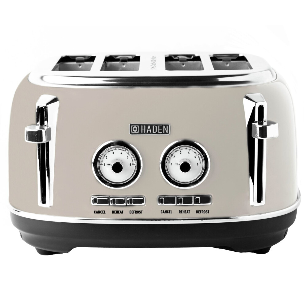 Haden 198747 Jersey 4 Slice Toaster - Putty