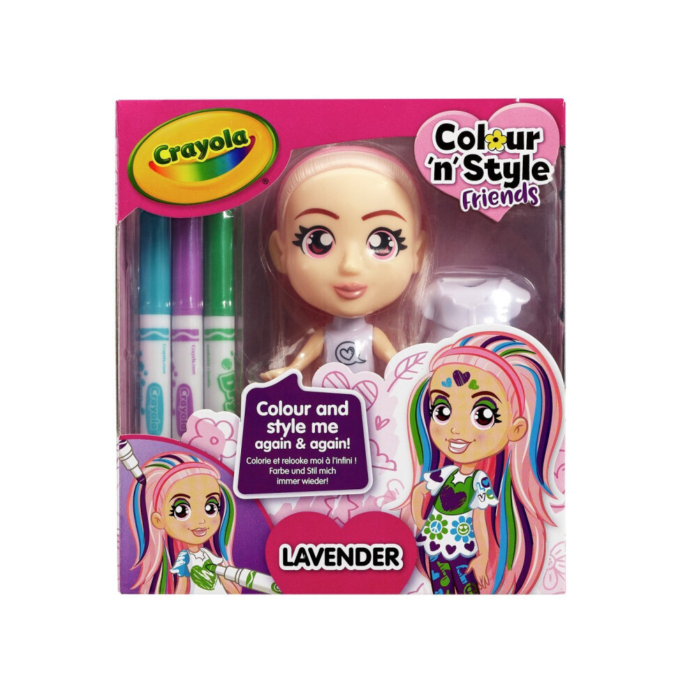 Crayola Colour 'n' Style Friends Assortment