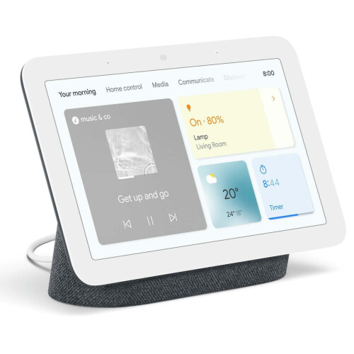Google Google Nest Hub 2nd Gen Smart Speaker with Screen - Charcoal 2