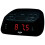 Bush Clock Radio - Black / Silver 1