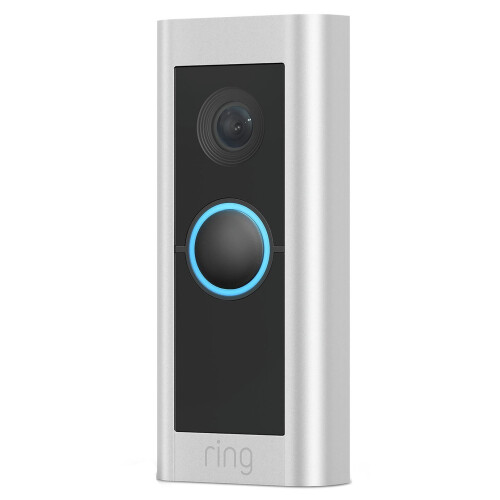 Ring Pro 2 Plug In Video Doorbell - Silver 1