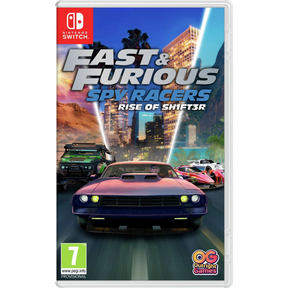 Fast & Furious: Spy Racers Rise Of Sh1ft3r Switch 5060528036009