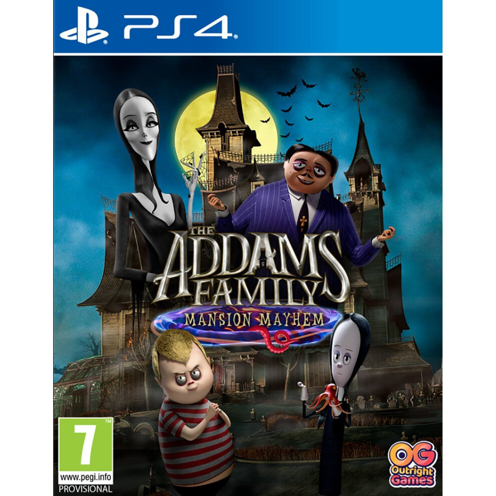 The Addams Family Mansion Mayhem Ps4 Game 5060528035590
