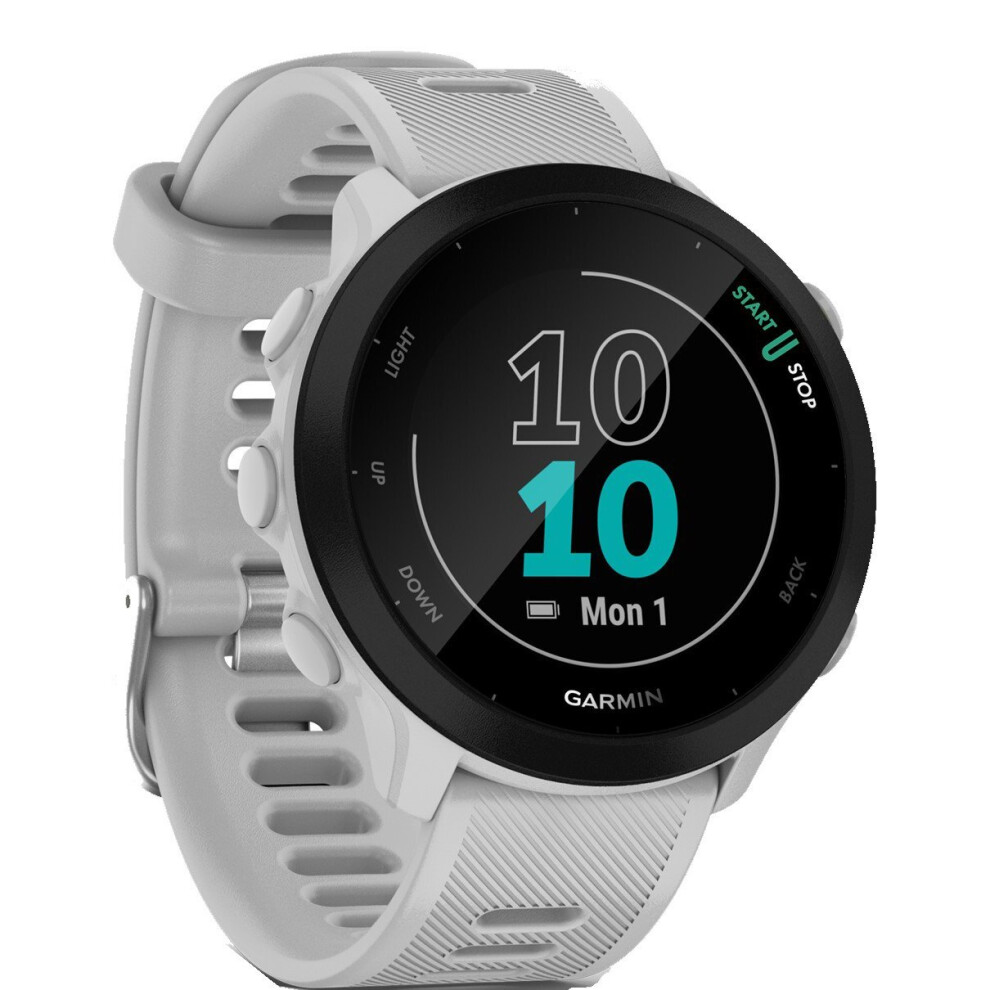 Garmin Forerunner 55 GPS Running Smart Watch - Whitestone