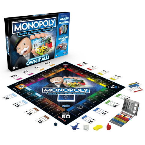Monopoly Monopoly Super Electronic Banking from Hasbro Gaming 1