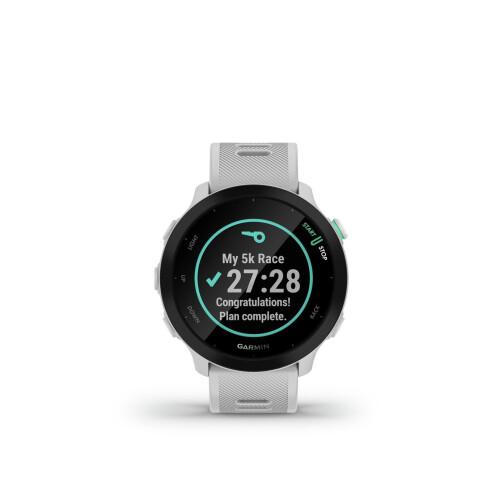 Garmin Sport smartwatch - GARMIN - Forerunner 55 - Whitestone (Wit) 1