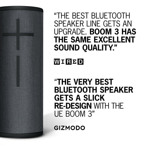 Refurbished Ultimate Ears BOOM 3 Bluetooth Wireless Speaker - Black 1