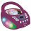 Bluetooth CD-Player Die Eiskönigin mit Lichteffekten - LEXIBOOK - Tragbar - Karaoke - Blau 1