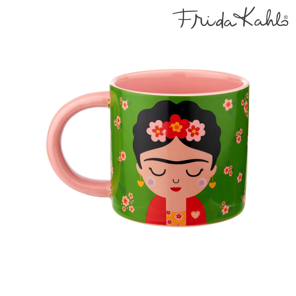 Sass & Belle Green/Pink/Red Frida Mug