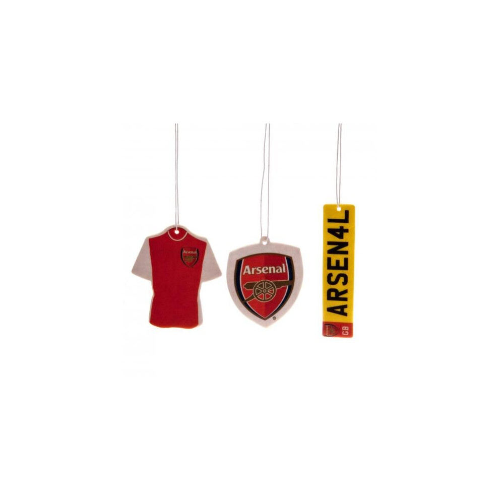 Taylors Football Souvenirs Arsenal Fc (3 Pack) Air Freshener