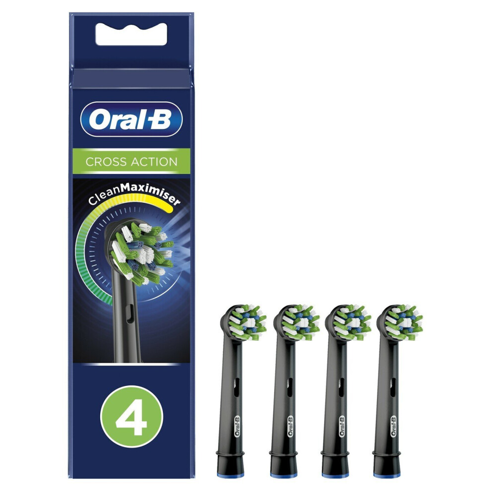 Oral-B CrossAction Electric Toothbrush Heads - 4 Pack