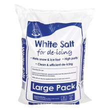 White Rock De-Icing Salt - BS3247 Certified Winter Ice Melt for Roads, Pathways, Driveways and Car Parks