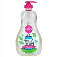 Dapple Baby, Flaschen- & Geschirrspülmittel, Duftfrei, 16,9 fl oz (500 ml)
