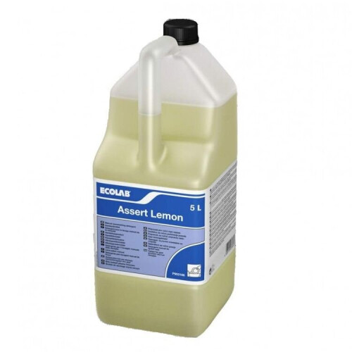 Ecolab Assert Lemon Washing Up Liquid Concentrate ~ 2 x 5 Litre