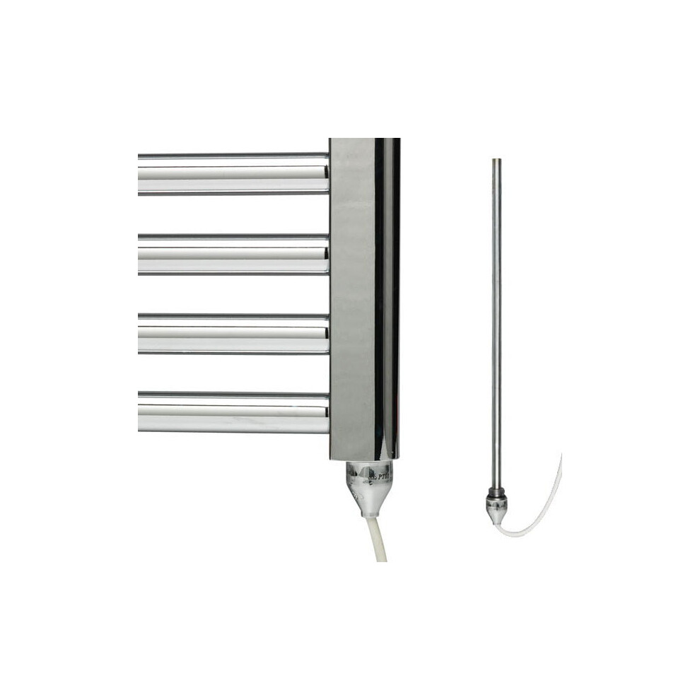 (100W) Chrome Ptc Electric Element For Heated Towel Rails - Splash Proof (Ipx6 Rated) 5060438406350