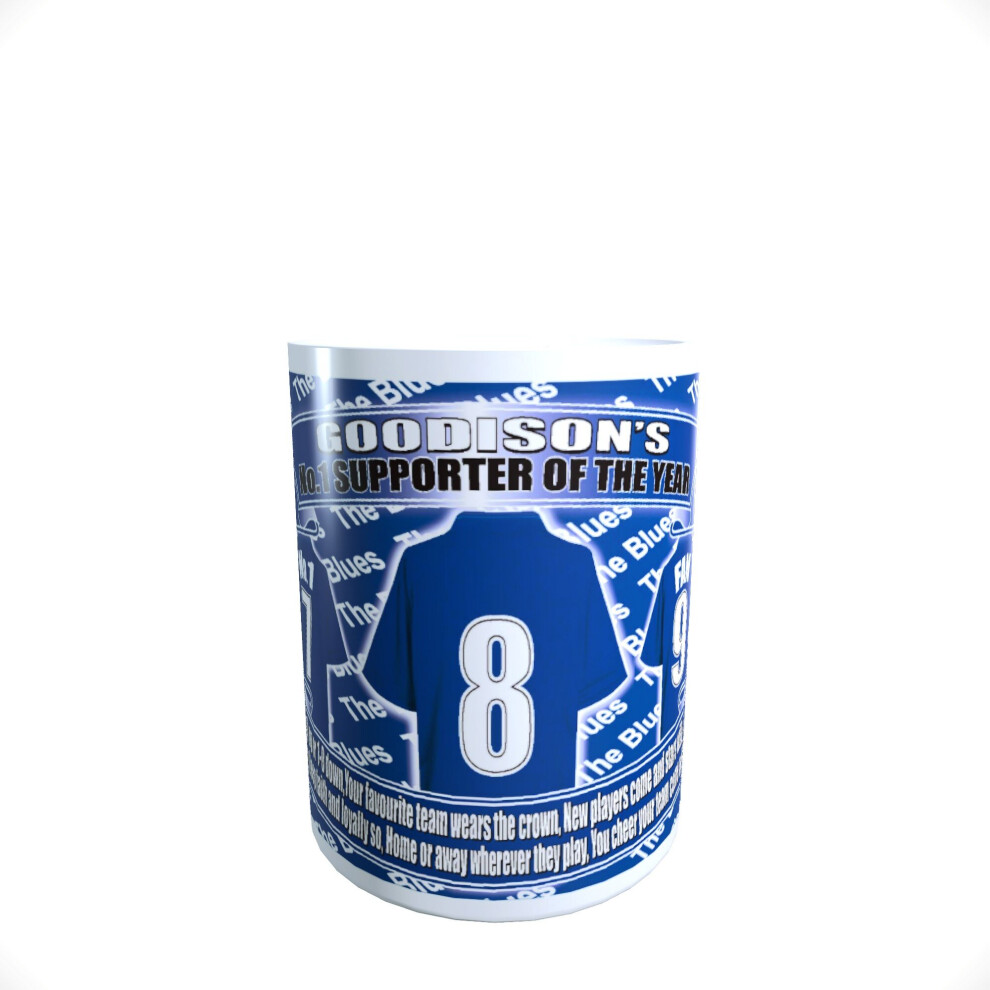 Everton Football Shirt Ceramic Money Box Gift