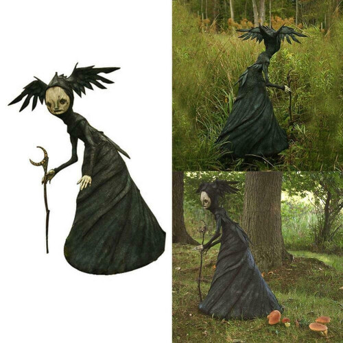 Halloween Light-Up Witches Ghost Decorations Horror Props Creepy 2
