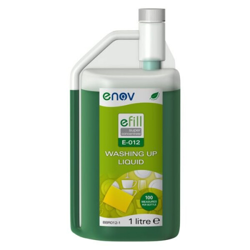 eFill E-012 Washing Up Liquid Super Concentrate ~ 6 x 1 Litre
