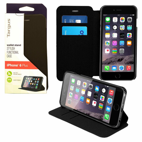 Targus Targus Wallet Stand Case iPhone 6 Plus - Black