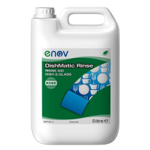 Enov K085 DishMatic Dishwasher & Glass Rinse Aid ~ 2 x 5 Litre