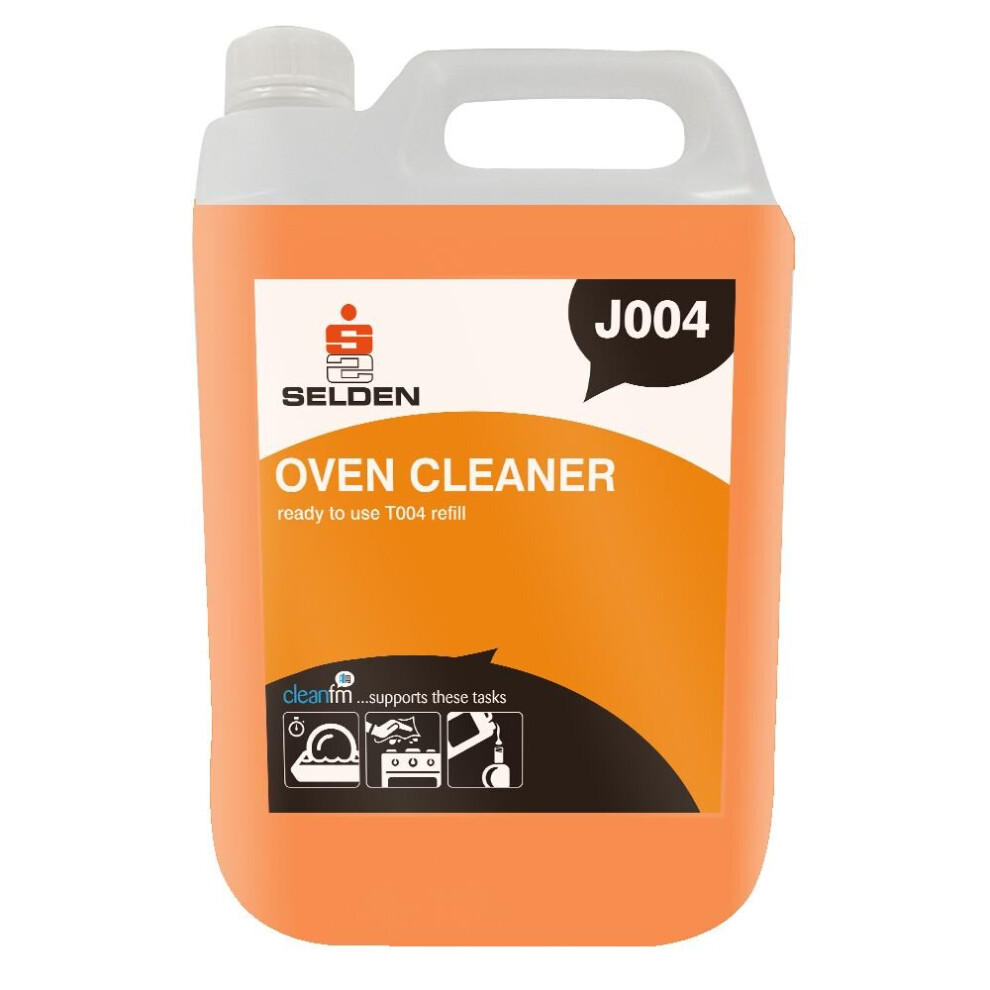 Selden J004 Oven Cleaner  ~ 2 x 5 Litre 