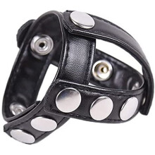 Sack Splitter Cock & Ball Ring Adjustable Penis Strap