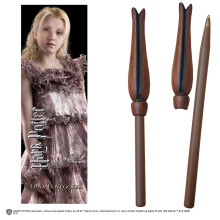 Pix ?i semn de carte The Noble Collection Harry Potter Luna Bagheta